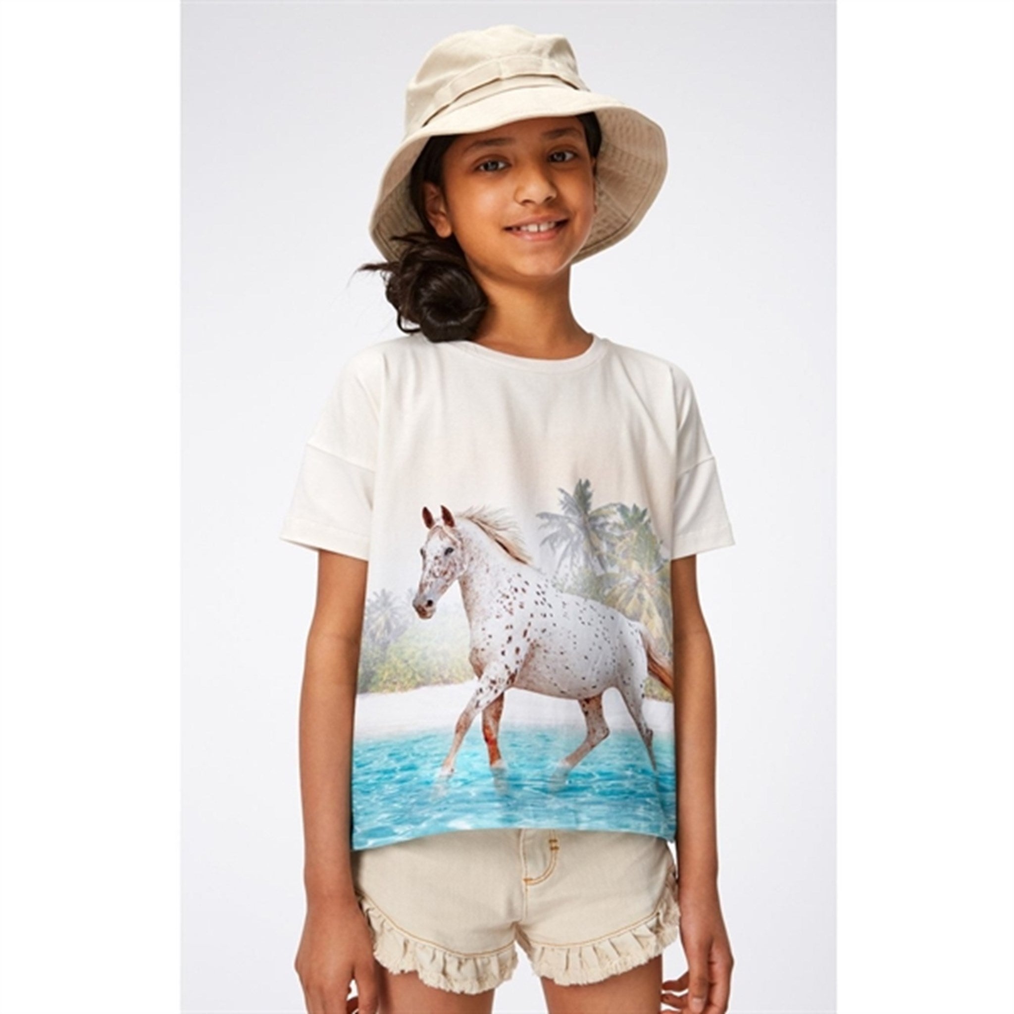 Molo Horse On Beach Raeesa T-Shirt 2