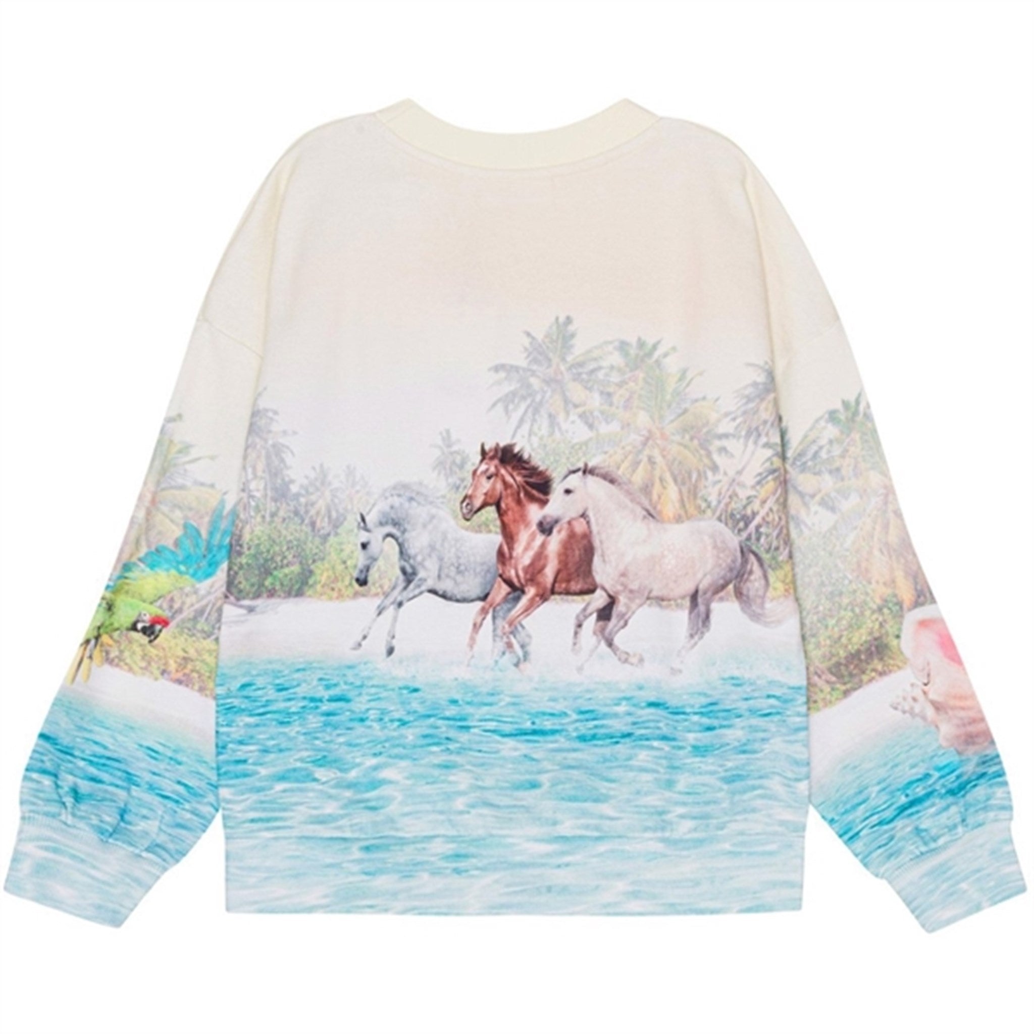 Molo Island Horse Maxi Sweatshirt 2