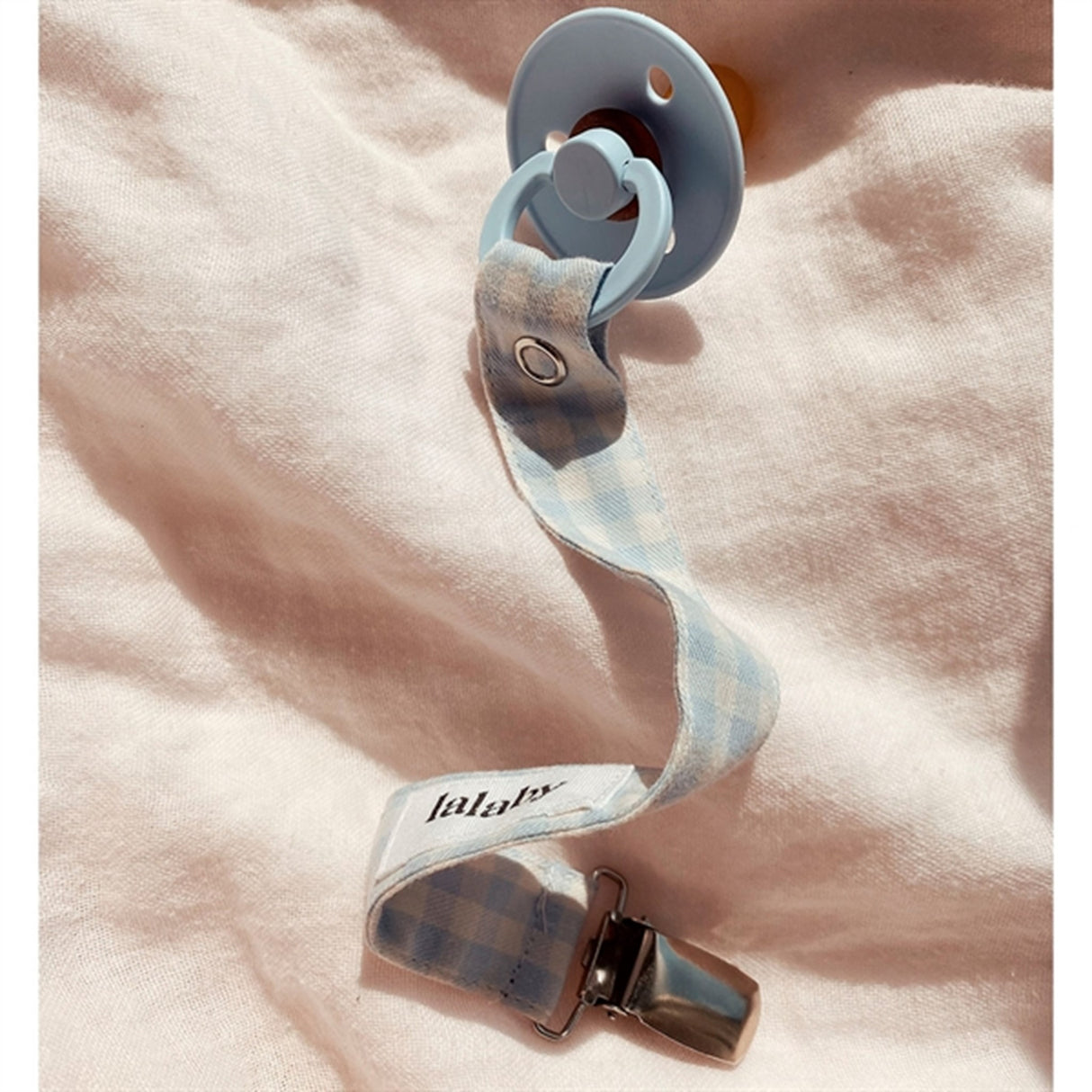 lalaby Blue Gingham Suttesnor