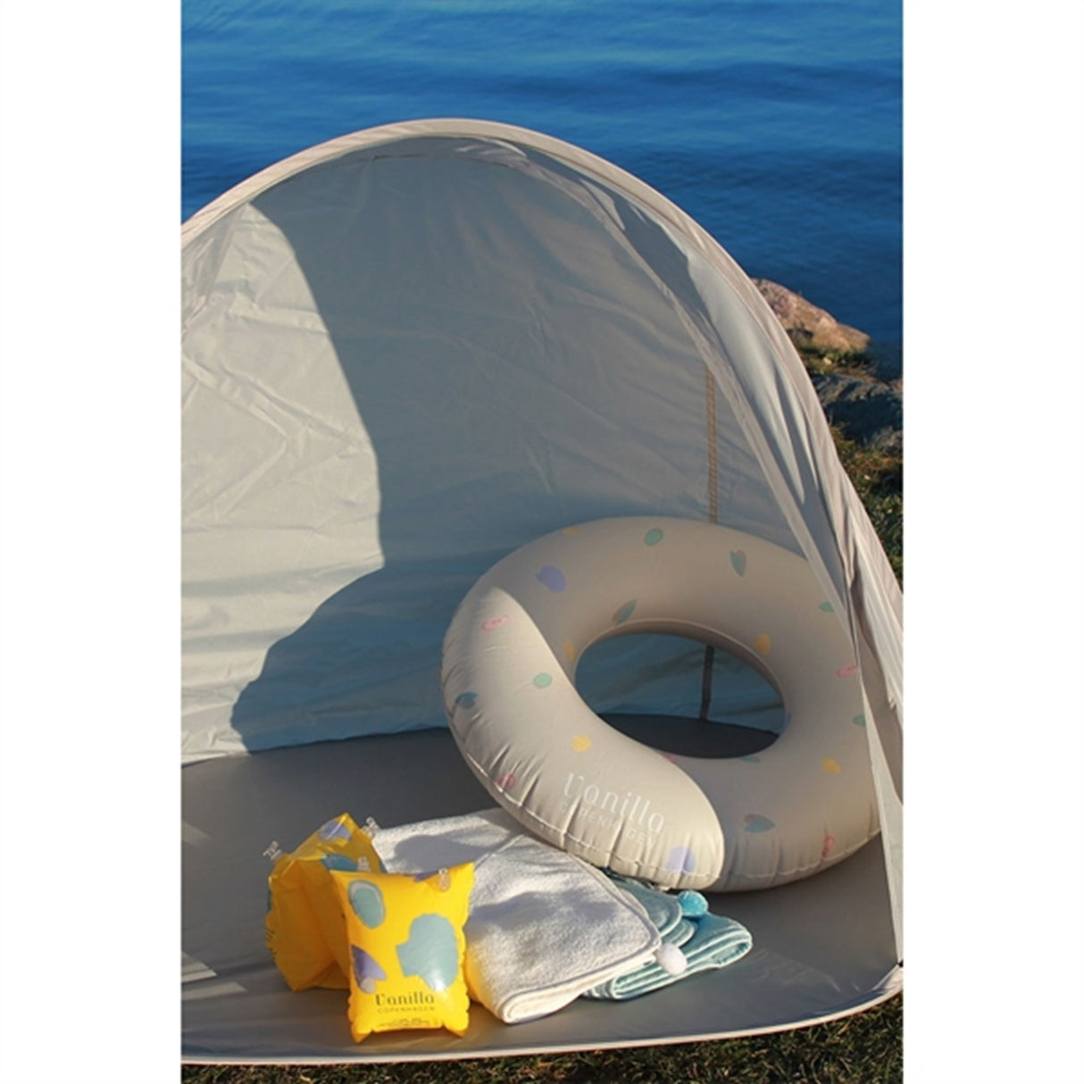 Vanilla COPENHAGEN Pop-up Telt UV50+ Oyster Grey
