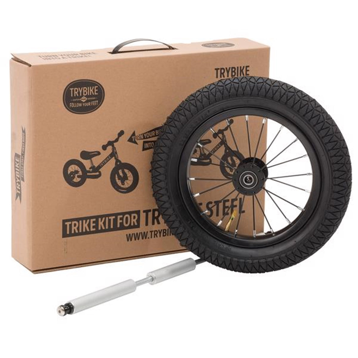 Trybike Løbecykel 3 Hjul Antracite Grey