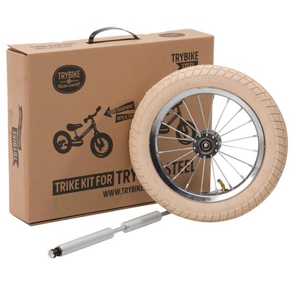 Trybike Løbecykel 3 Hjul Vintage Rose