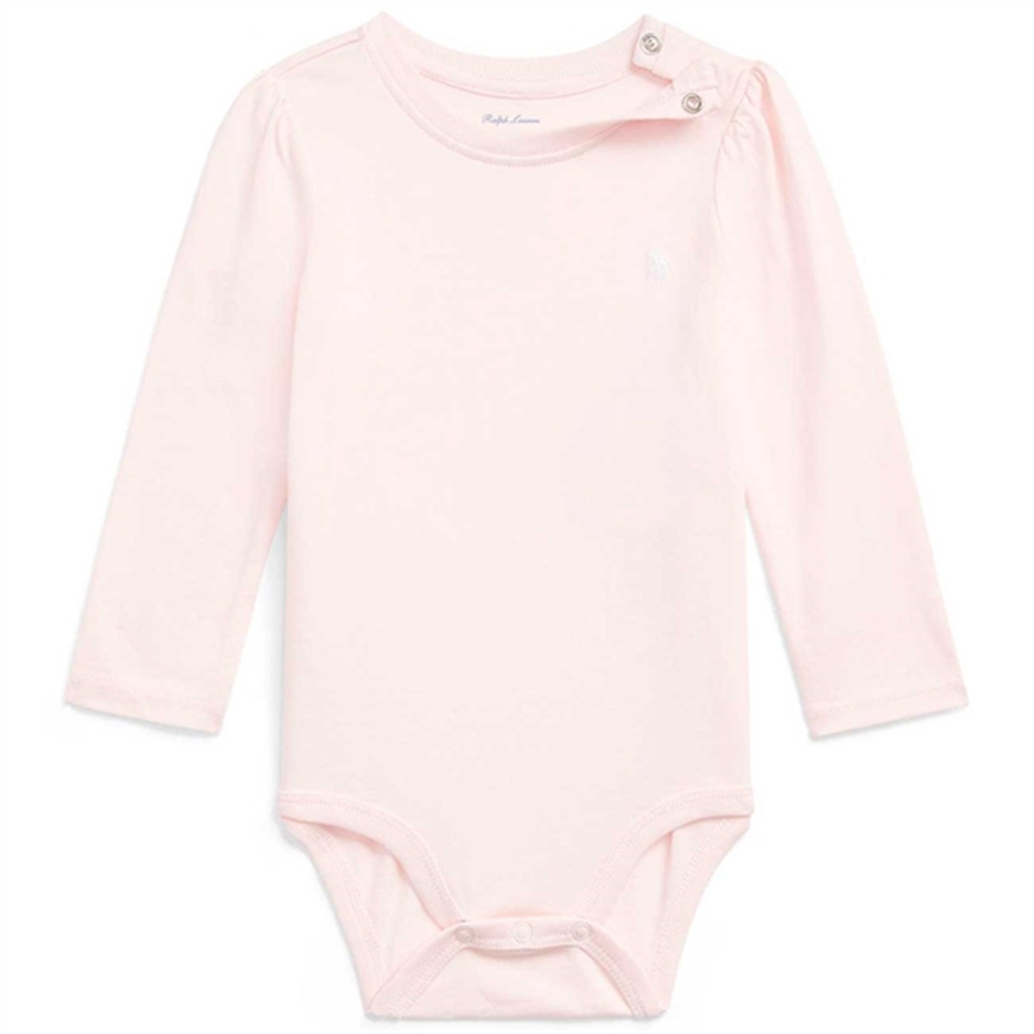 Ralph Lauren Baby Girl Long Sleeved Bodystocking Pink