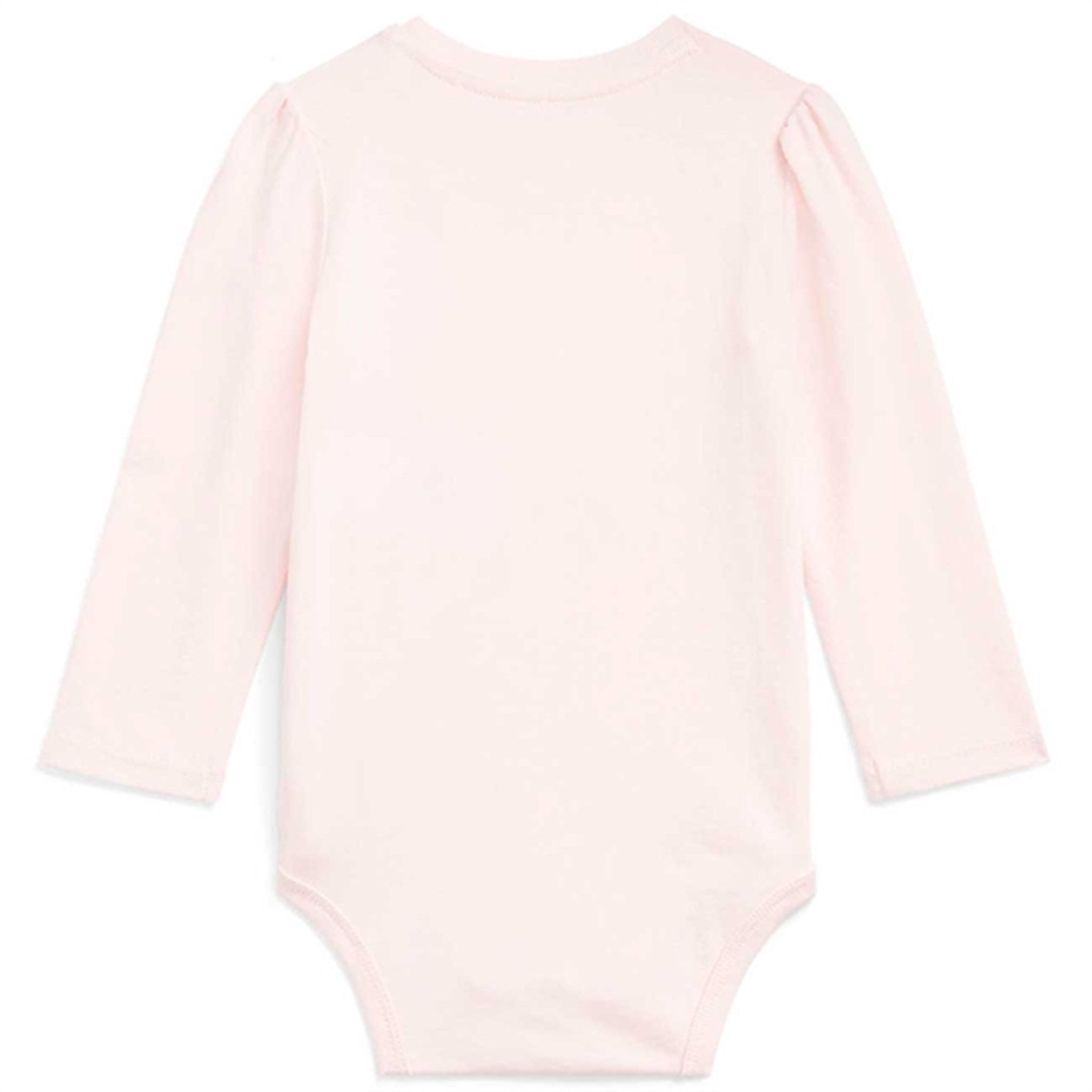 Ralph Lauren Baby Girl Long Sleeved Bodystocking Pink 2