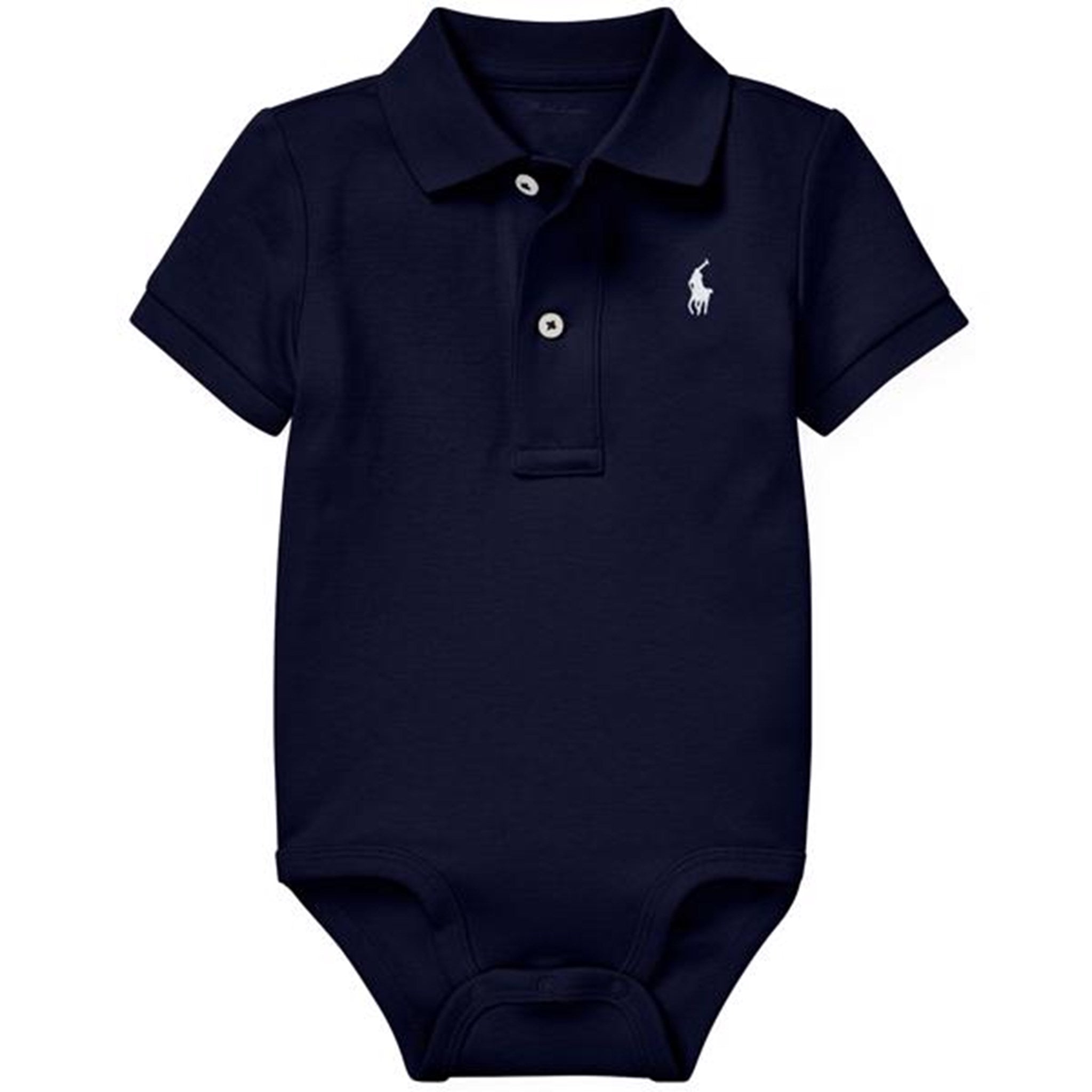 Ralph Lauren Baby Boy Short Sleeved Body Navy