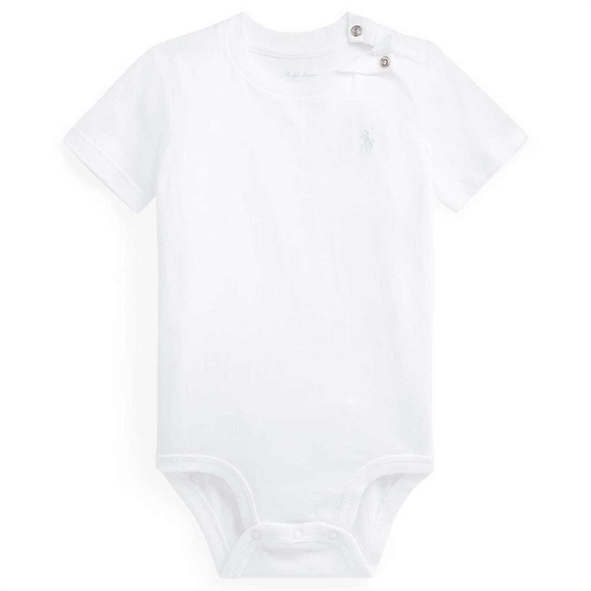 Ralph Lauren Baby Boy Short Sleeved Bodystocking White