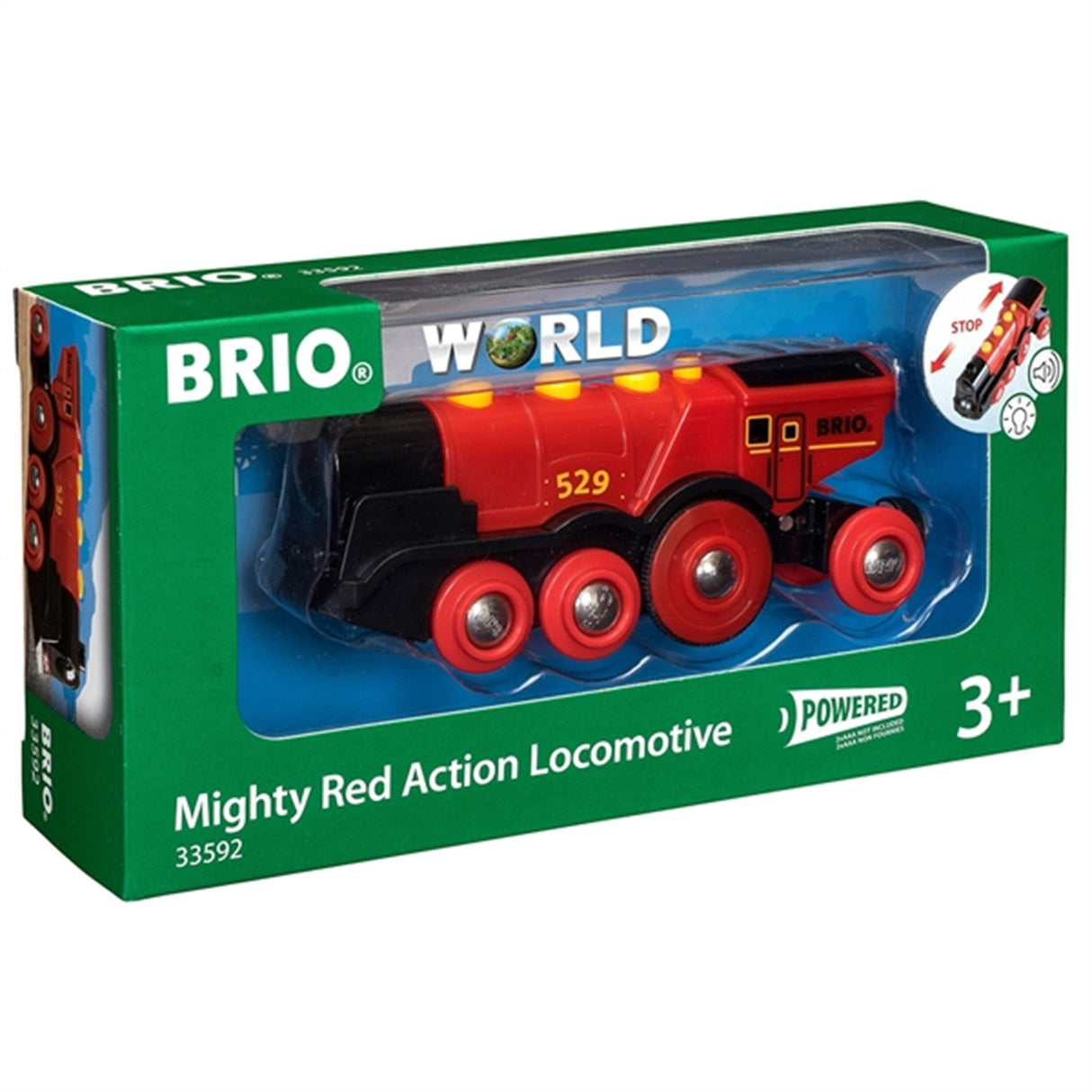 BRIO® Lokomotiv Rød