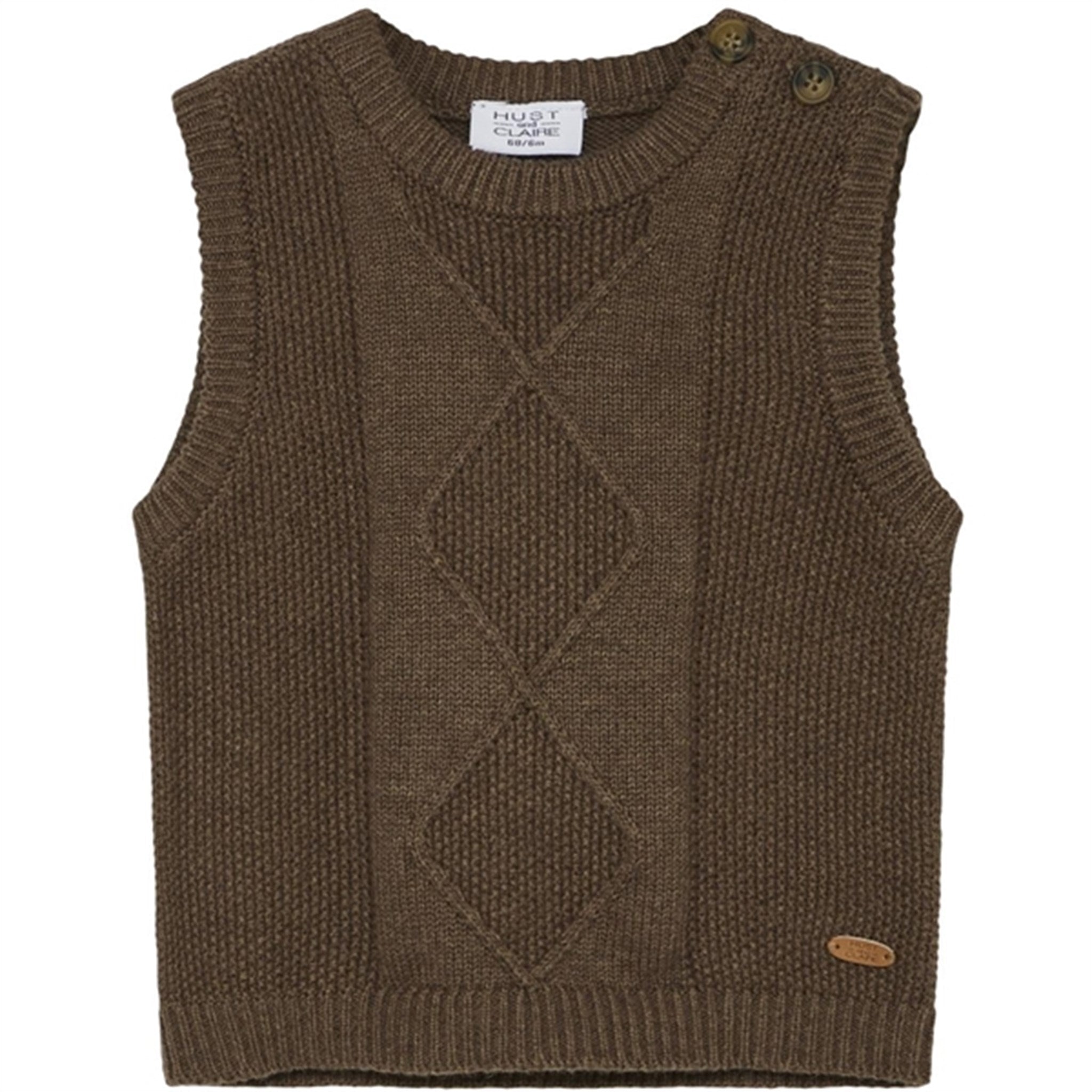 Hust & Claire Baby Cub Brown Perrie Vest