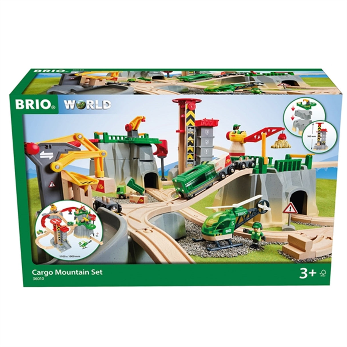 BRIO® Cargo Mountain Sæt