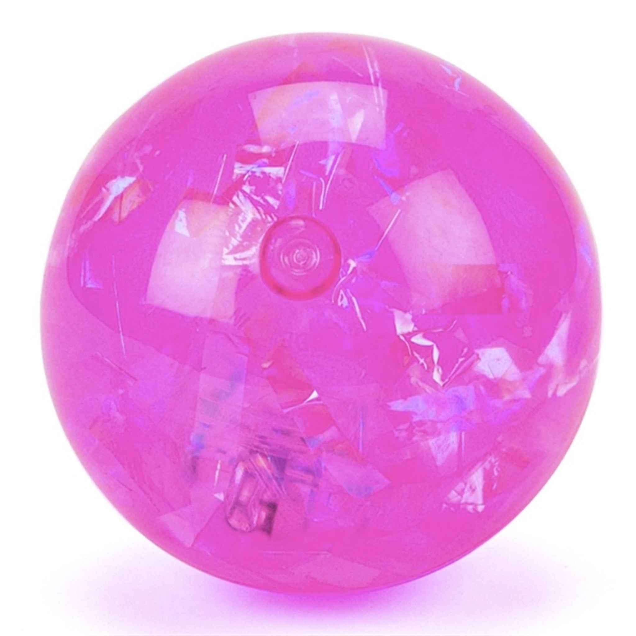 Magni Hoppebold Med Lys - Pink