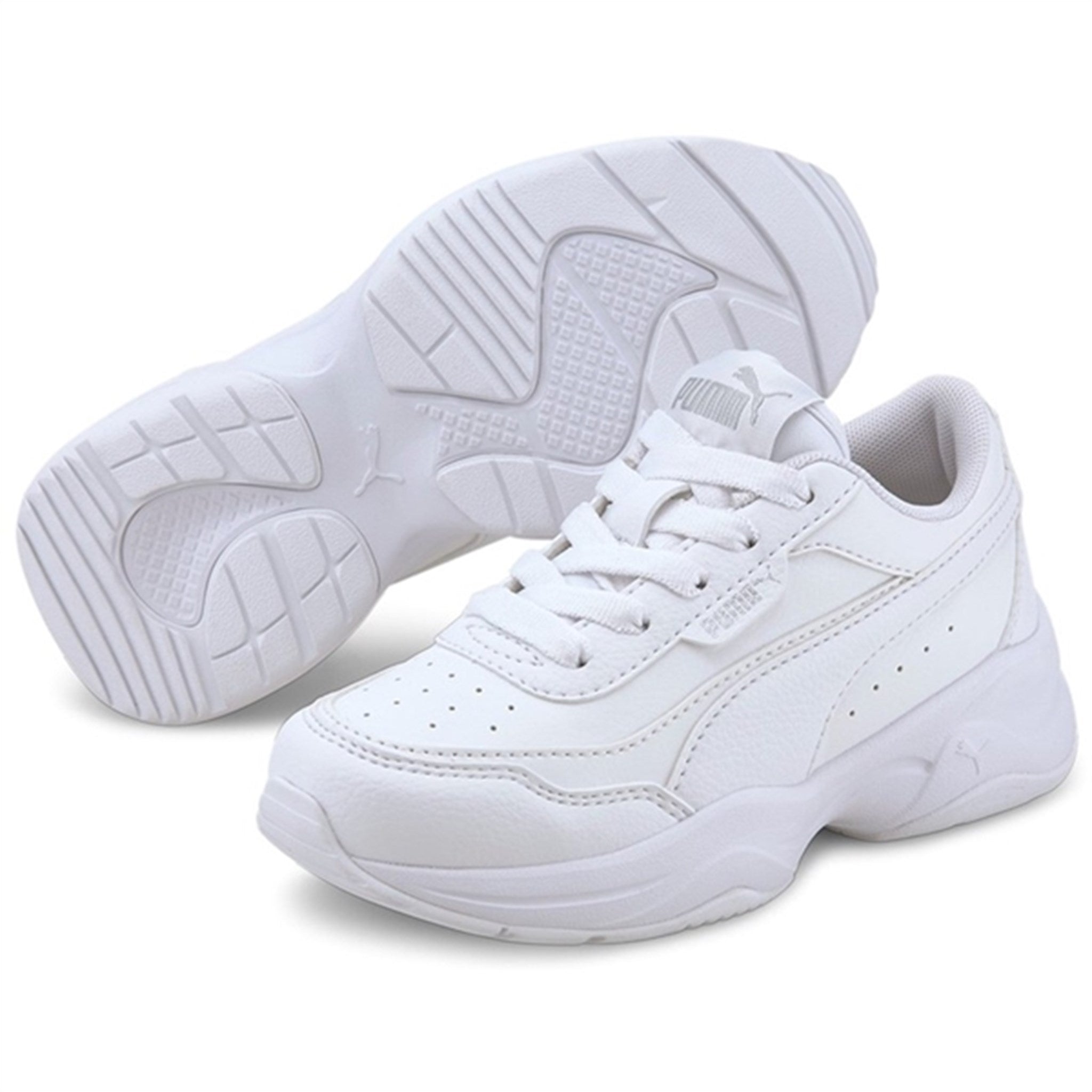 Puma Cilia Mode PS White-Silver-Gray Violet Sneakers 2