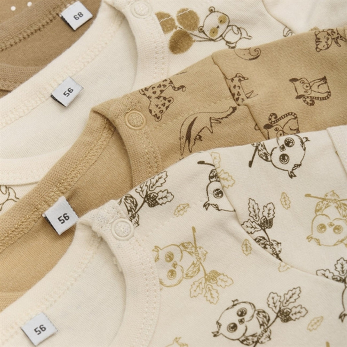 Pippi Body AO-printed 4-pak Whitecap Gray