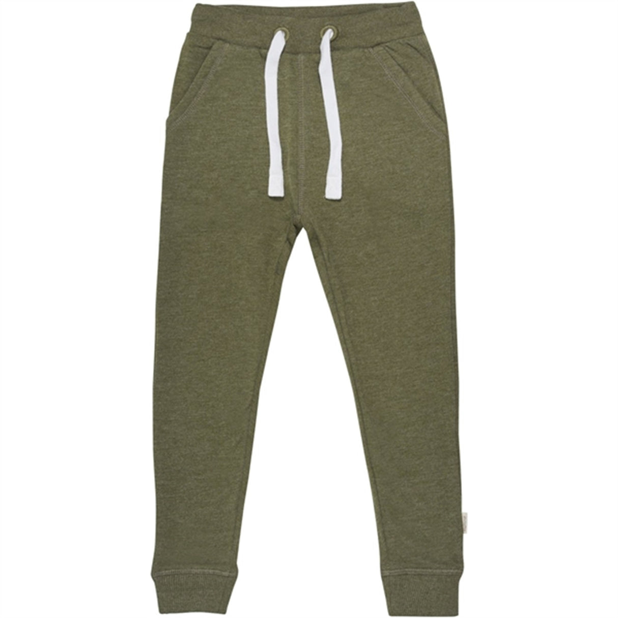 Minymo Dark Olive Sweatpants Basis 36 2-pak NOOS