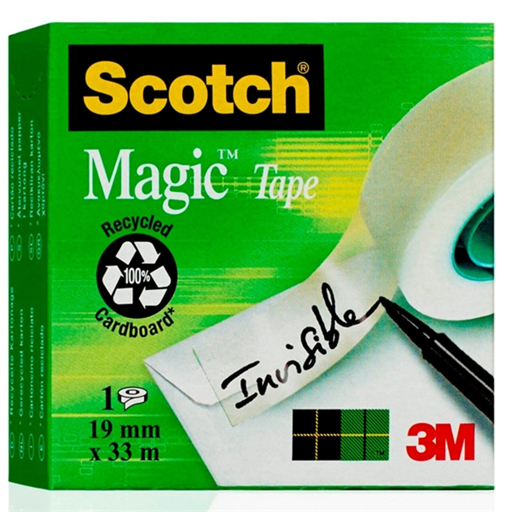 3M Tape Scotch Magic 19mmx33m 3