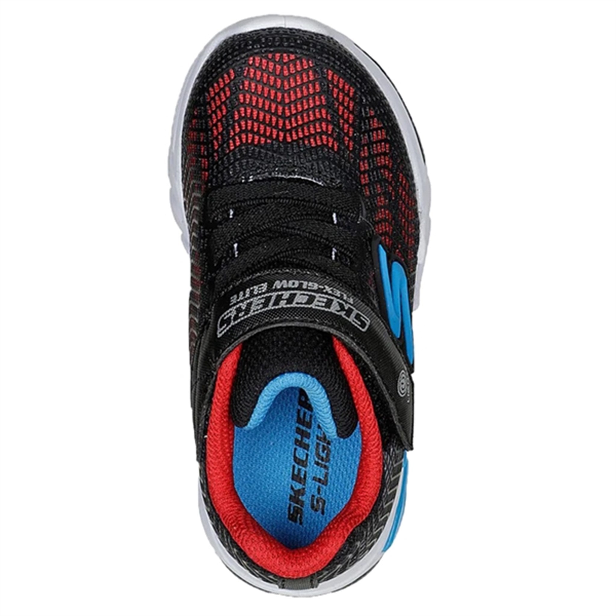 Skechers Flex-Glow Elite Sneakers Black Red Blue 2