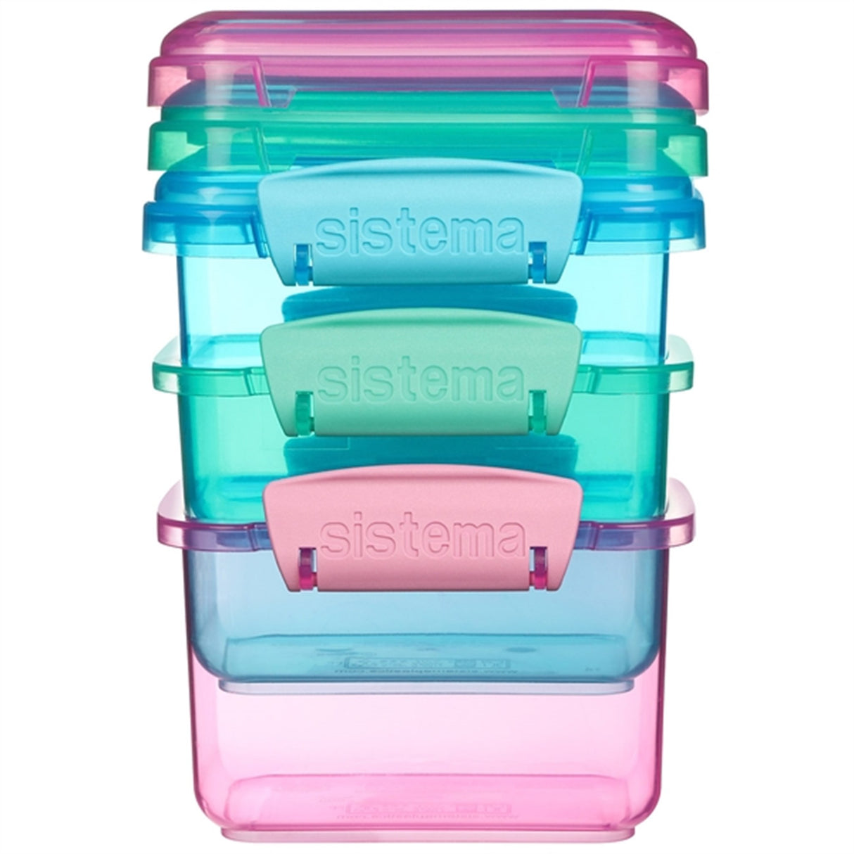 Sistema Opbevaringsbøtter 400 ml 3-pak