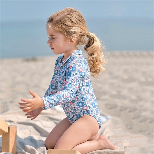 Petit Crabe Betsy B Peeter Pan Badedragt Liberty© fabric