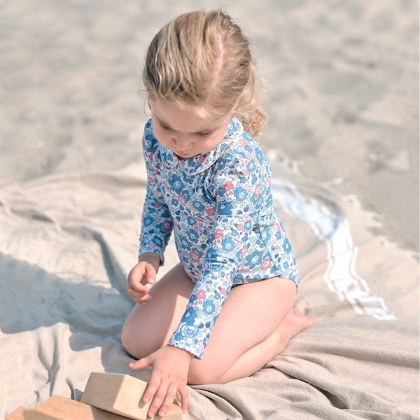 Petit Crabe Betsy B Peeter Pan Badedragt Liberty© fabric