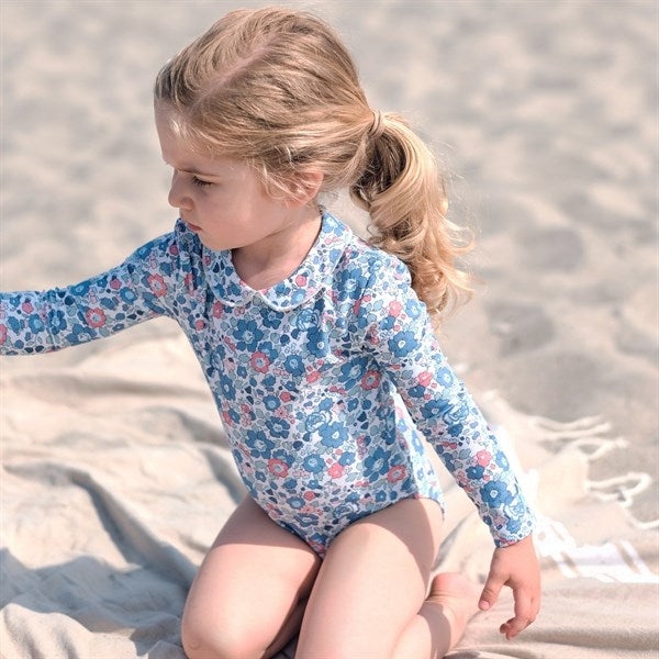 Petit Crabe Betsy B Peeter Pan Badedragt Liberty© fabric