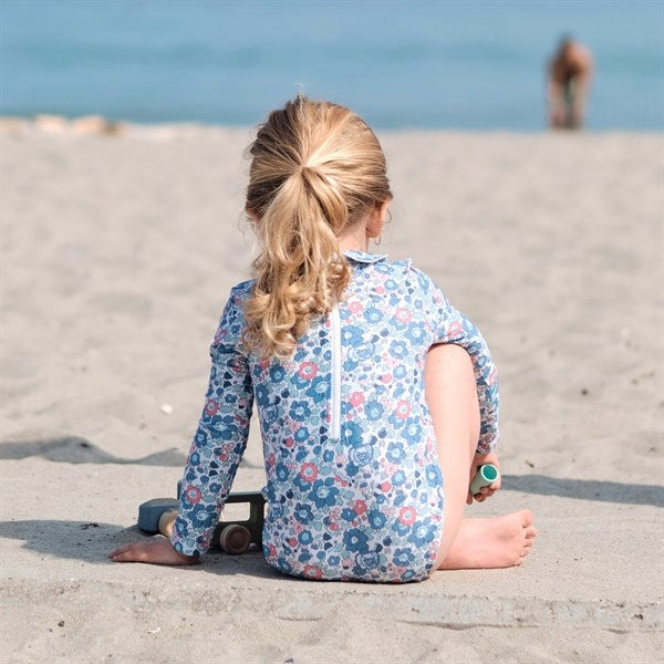 Petit Crabe Betsy B Peeter Pan Badedragt Liberty© fabric