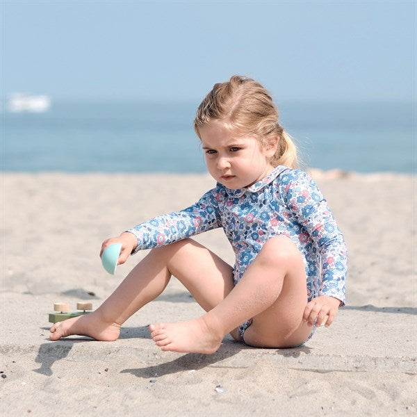 Petit Crabe Betsy B Peeter Pan Badedragt Liberty© fabric