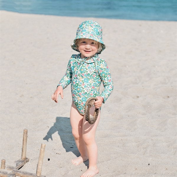 Petit Crabe Betsy D Peeter Pan Badedragt Liberty© fabric