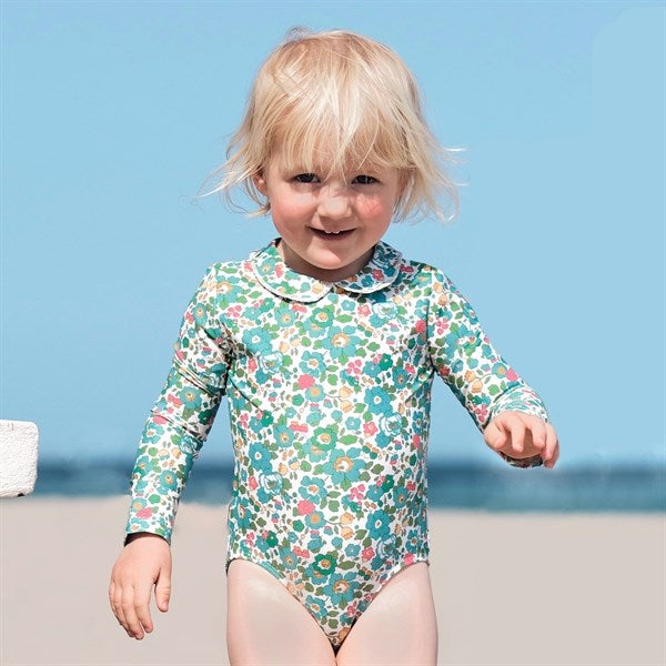 Petit Crabe Betsy D Peeter Pan Badedragt Liberty© fabric