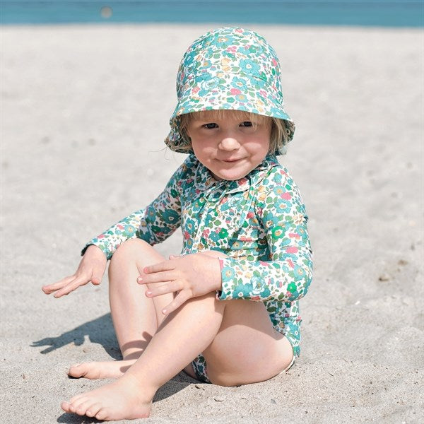 Petit Crabe Betsy D Peeter Pan Badedragt Liberty© fabric