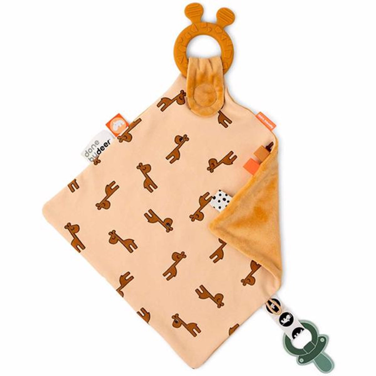 Done by Deer Nusseklud Teether Raffi Mustard