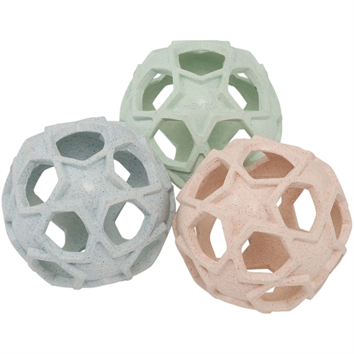 Hevea Bold Upcycled Mint Stjerner