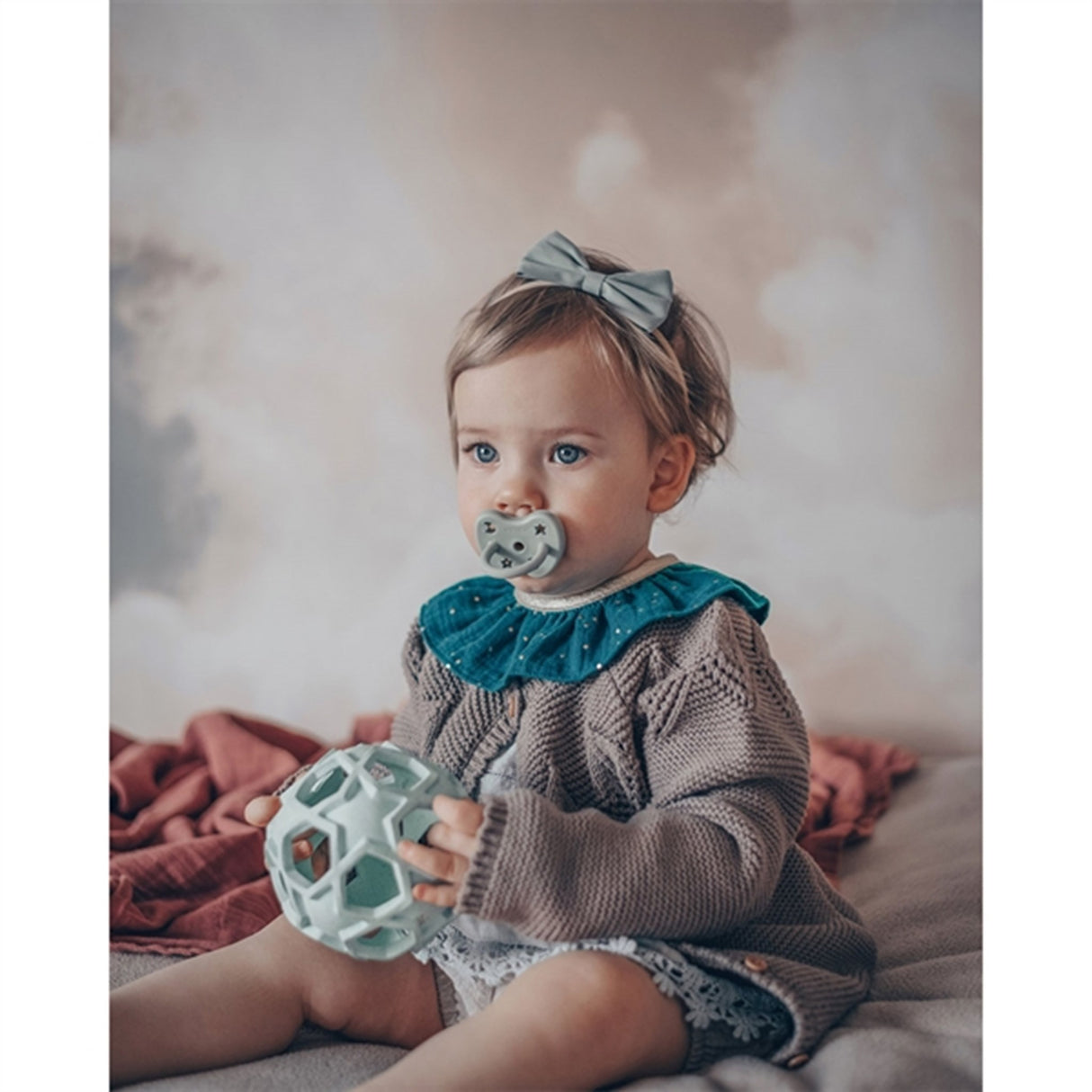 Hevea Bold Upcycled Blå Stjerner