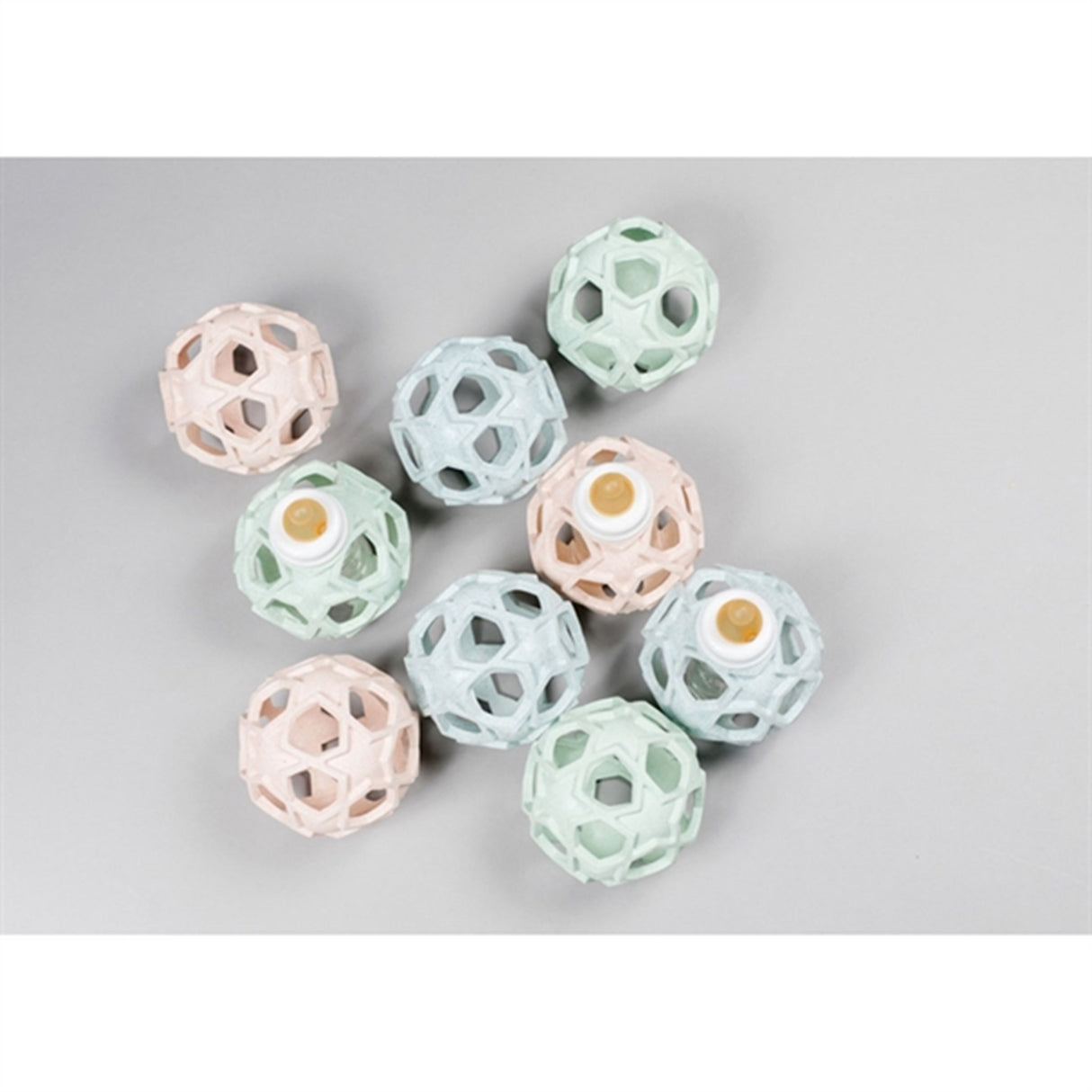 Hevea Bold Upcycled Mint Stjerner