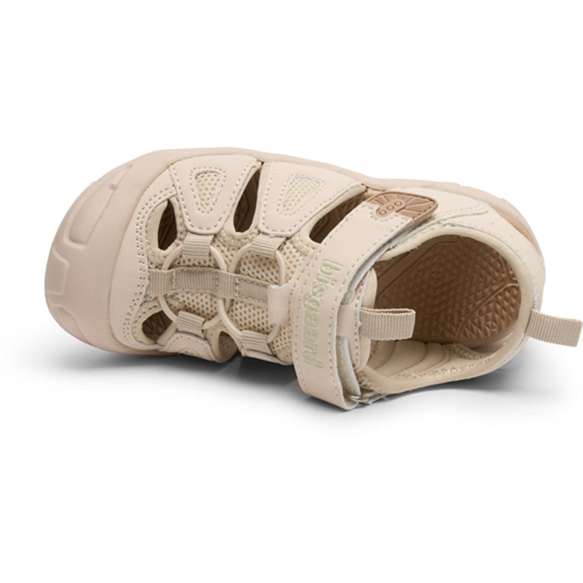 Bisgaard Parker Velcro Sandal Off White 3