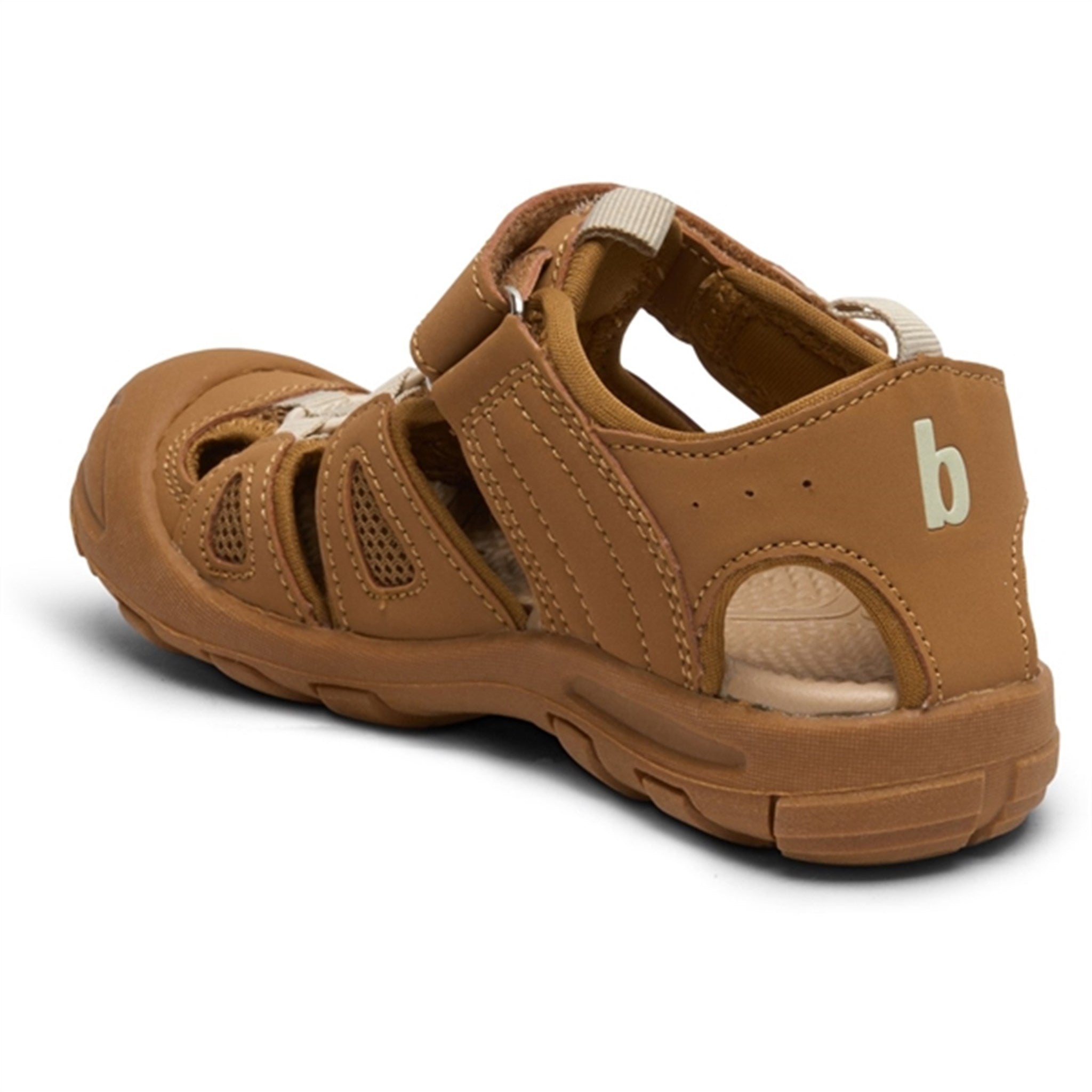 Bisgaard Parker Velcro Sandal Brown 4
