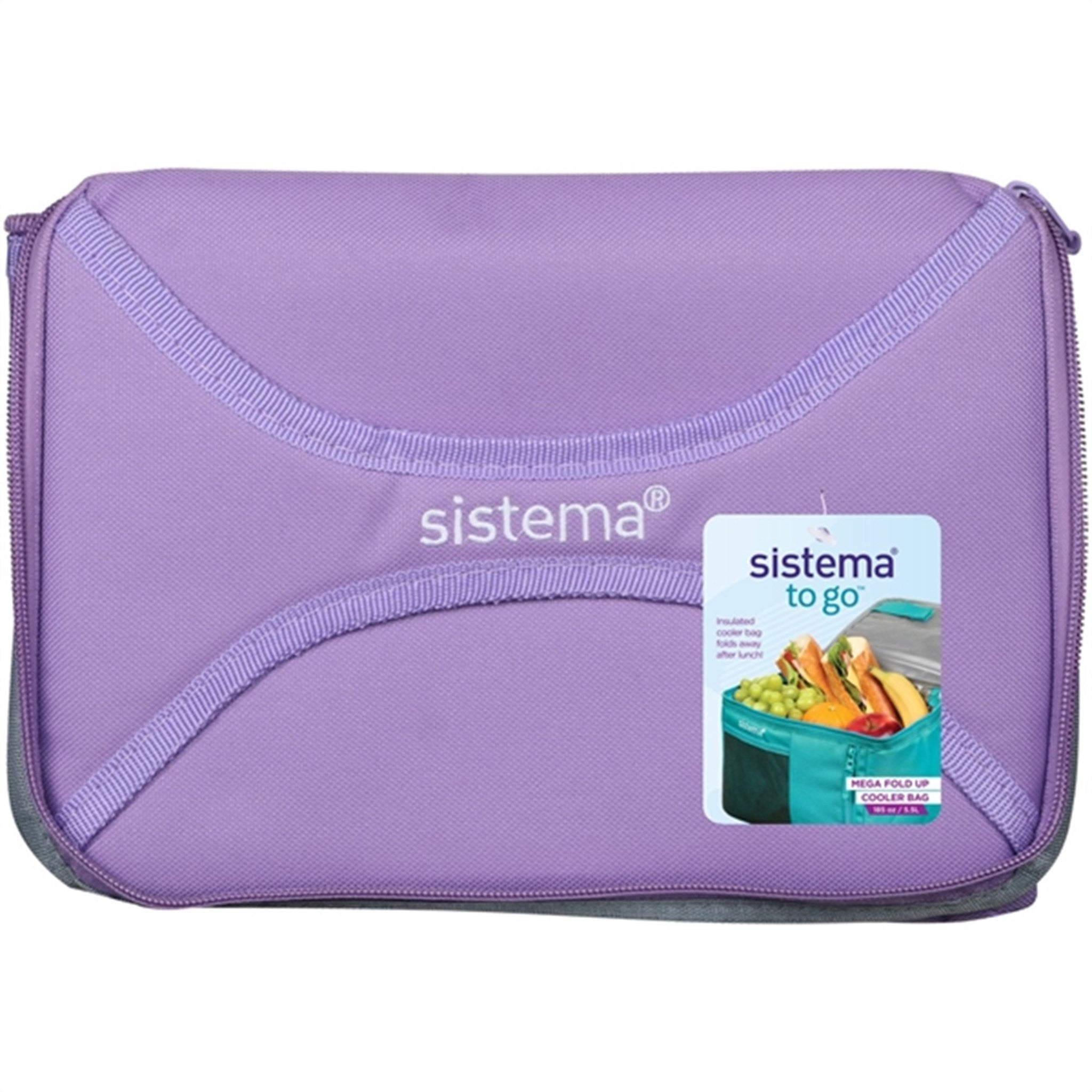 Sistema To Go Mega Fold Up Køletaske 5,5 L Misty Purple 5