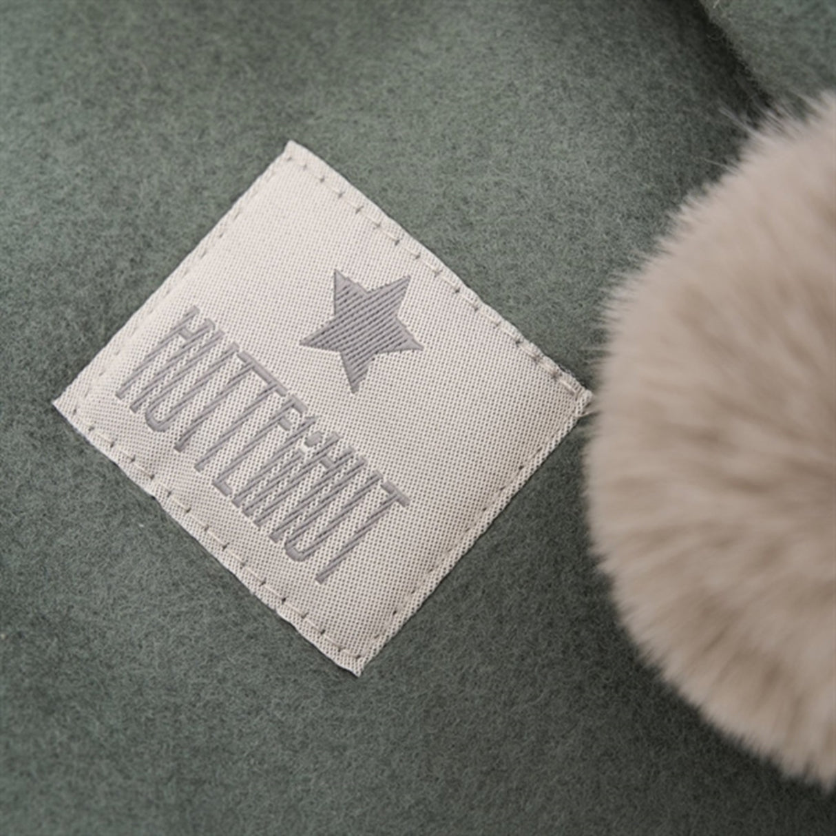 Huttelihut X Luksusbaby Bomuld Fleece Elefanthue Climbing Ivy