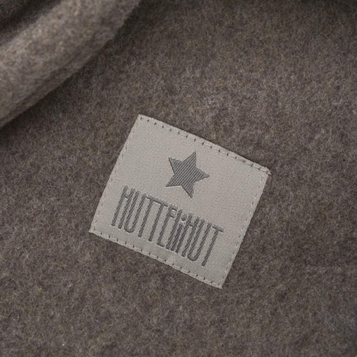 Huttelihut X Luksusbaby Bomuld Fleece Elefanthue Brown