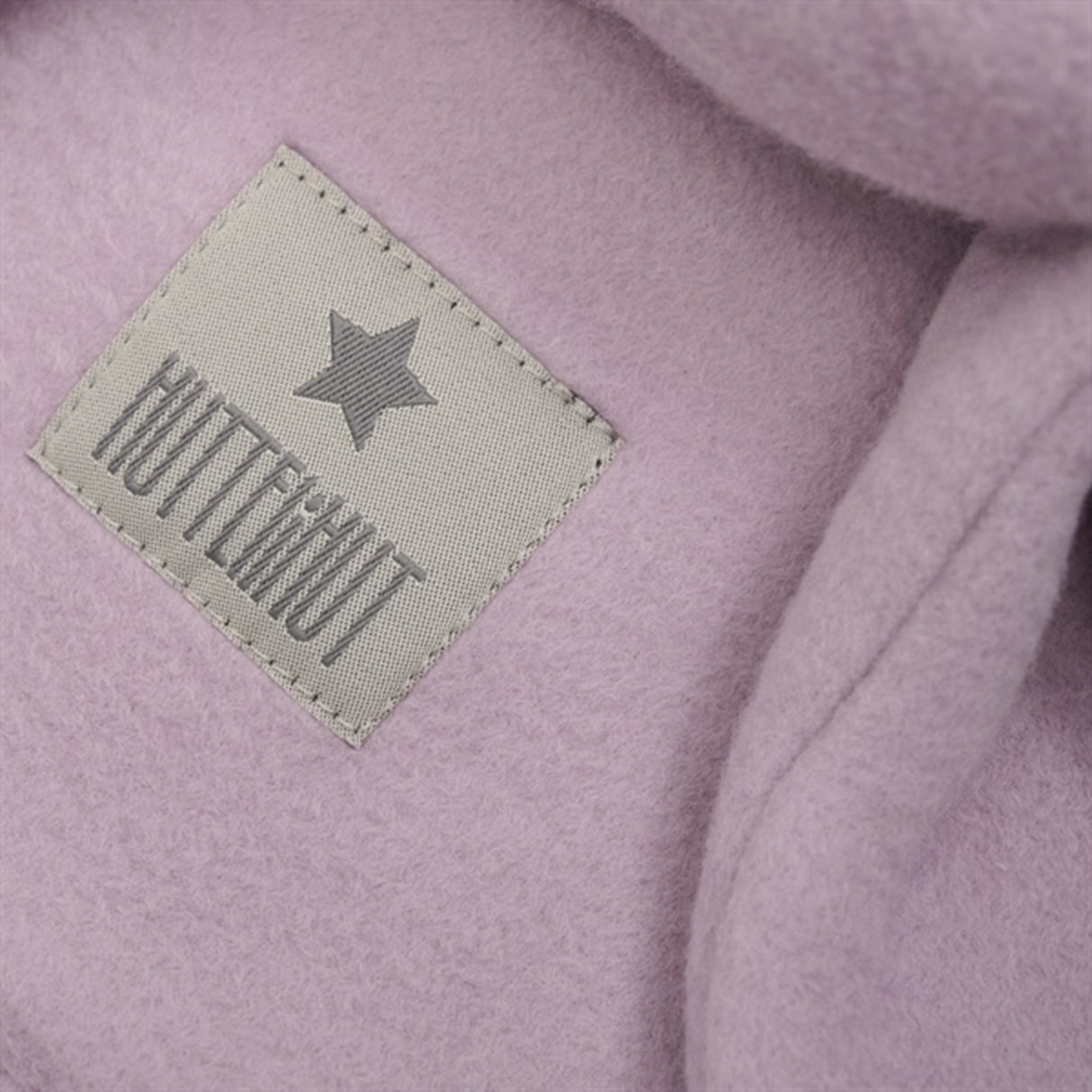 Huttelihut X Luksusbaby Bomuld Fleece Elefanthue Elderberry