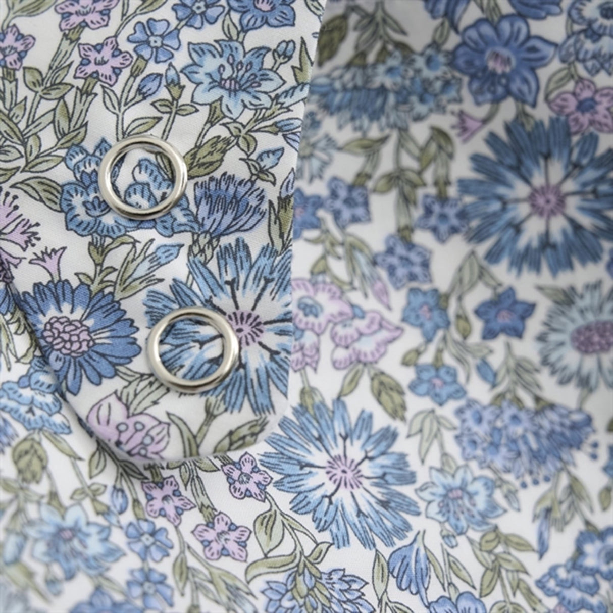 Huttelihut Liberty Fabric May Field Savlesmæk