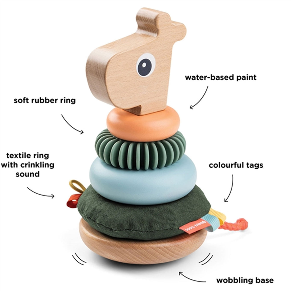 Done by Deer Stabletårn Raffi Colour Mix