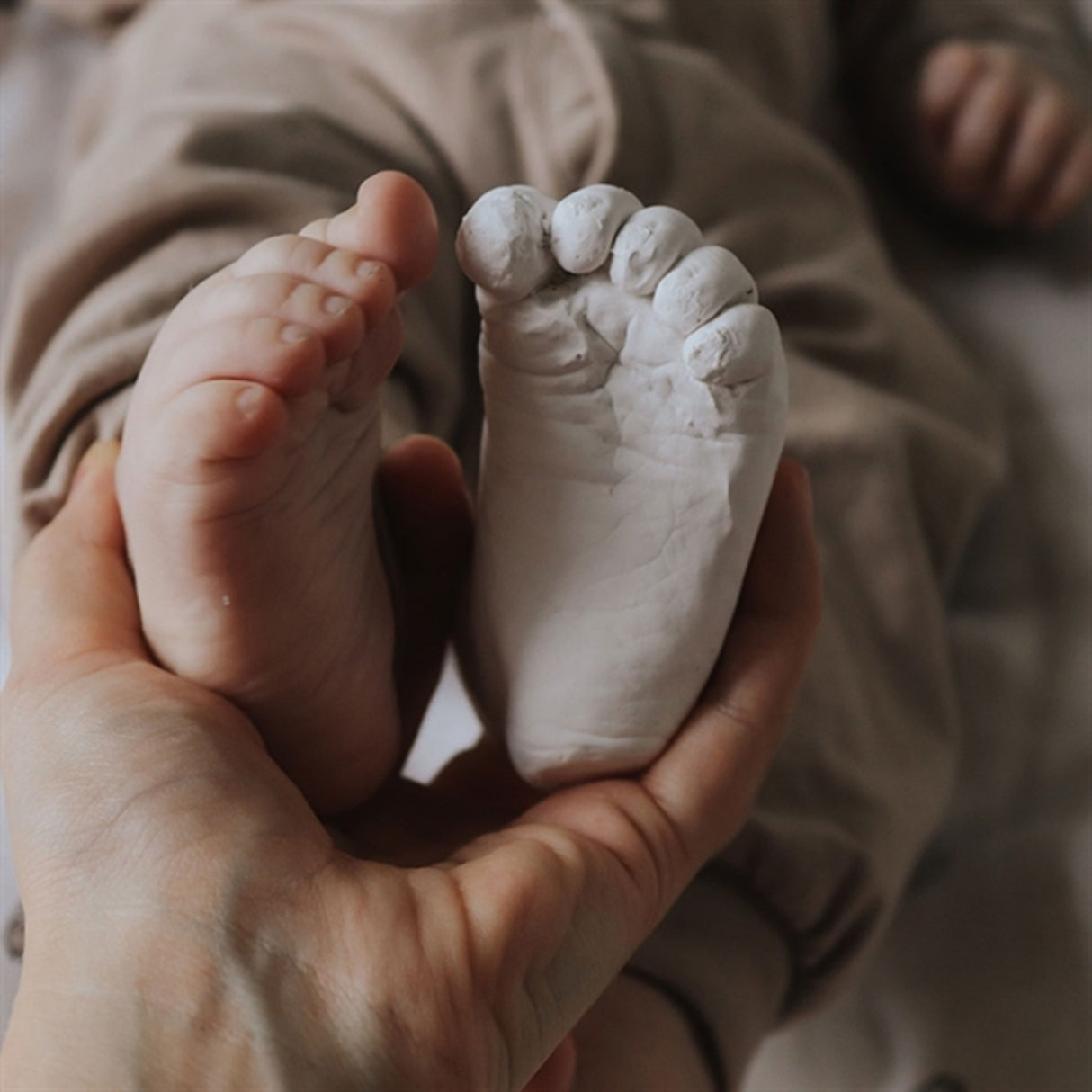 Vanilla COPENHAGEN Hånd Og Fodaftryk 3D Sæt