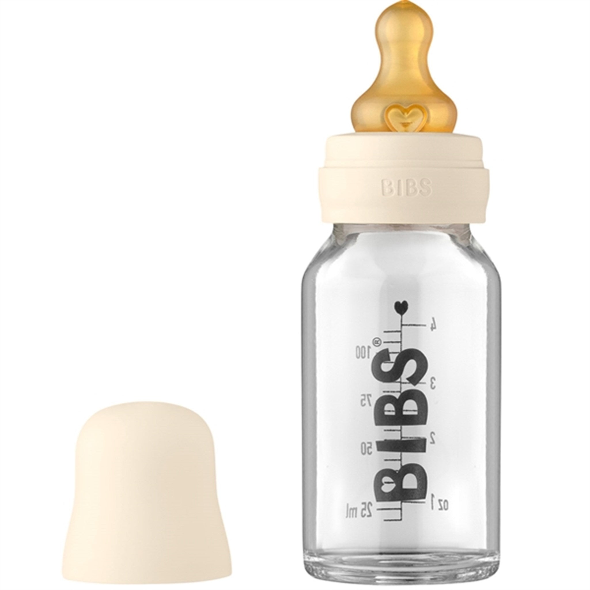 Bibs Sutteflaske Complete Set Ivory 110 ml