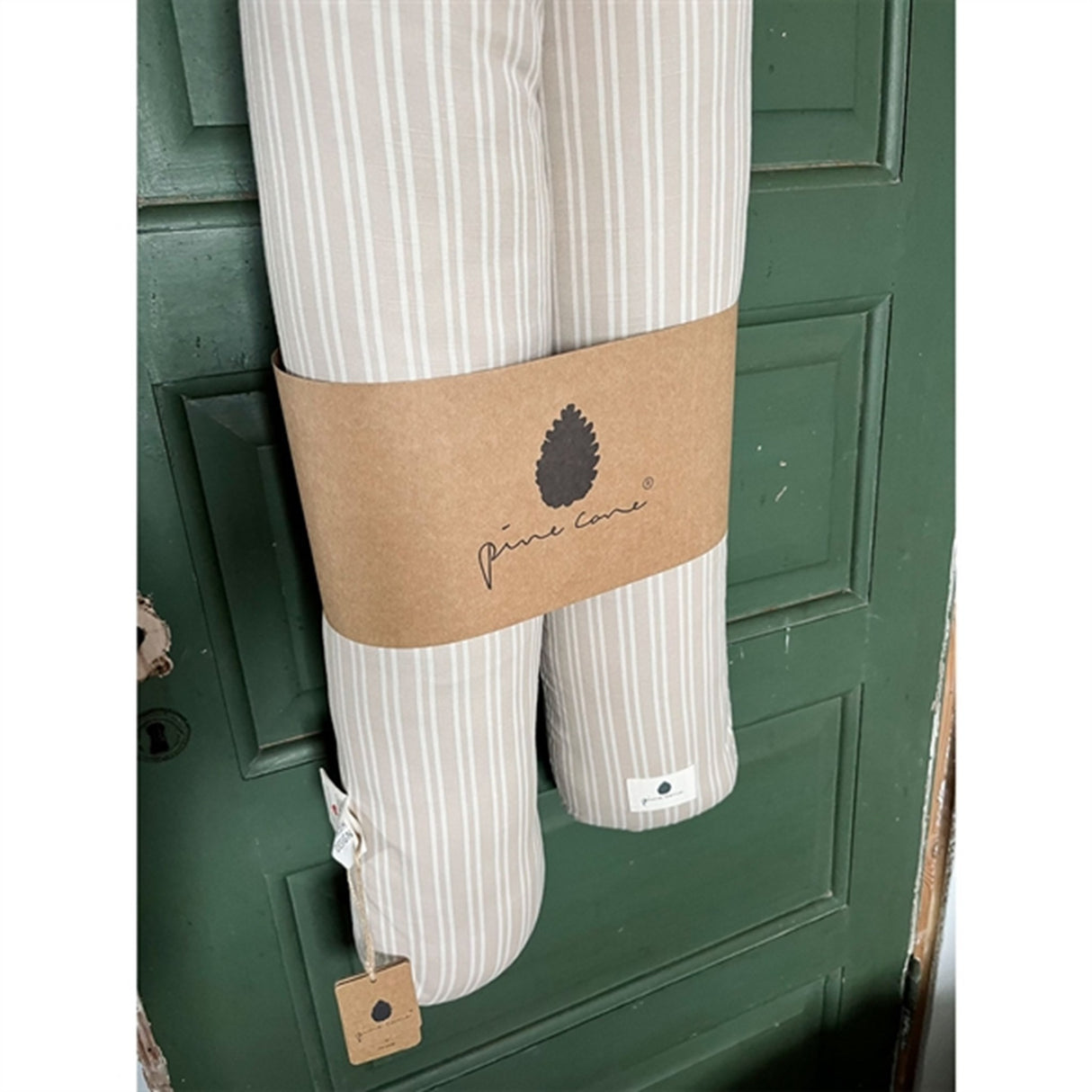 Pine Cone Graviditetspude Beige Stripe