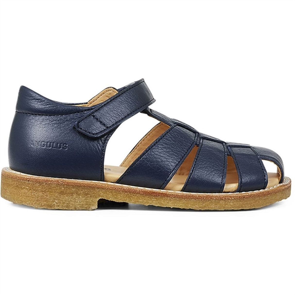 Angulus Sandal M. Velcrolukning Navy