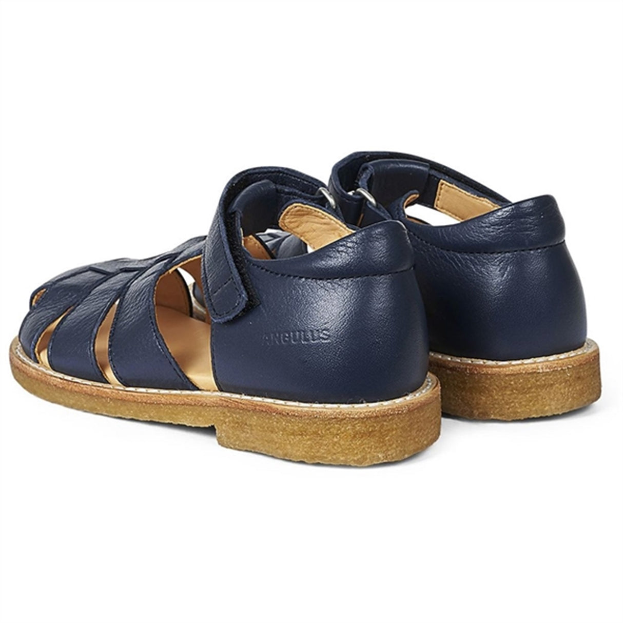 Angulus Sandal M. Velcrolukning Navy