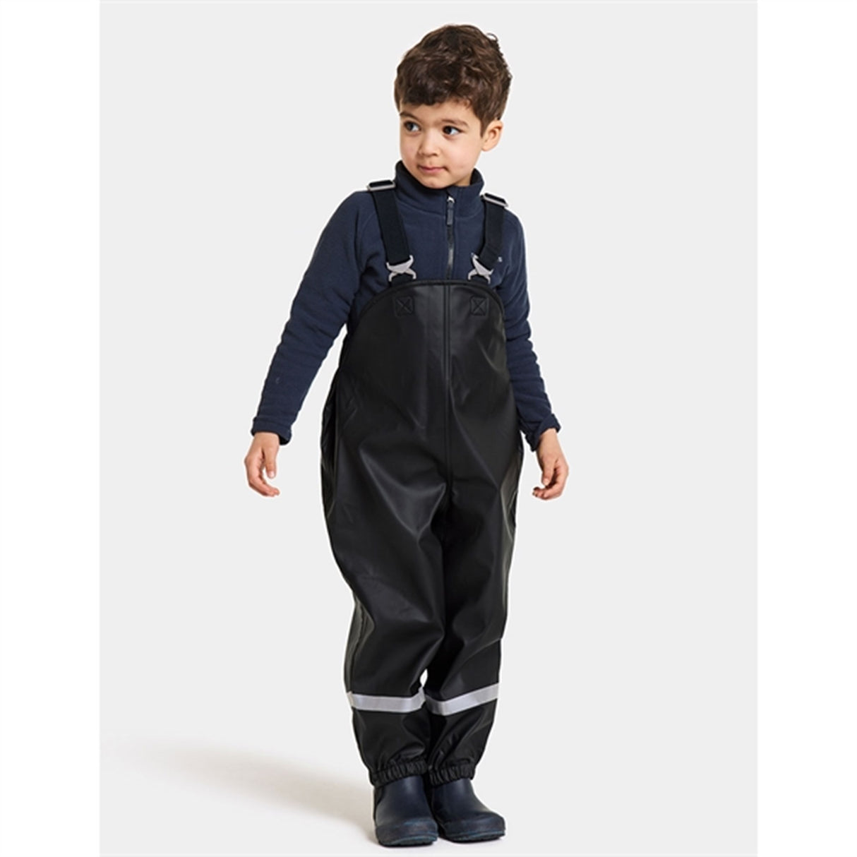 Didriksons Black Plaskeman Regnbukser