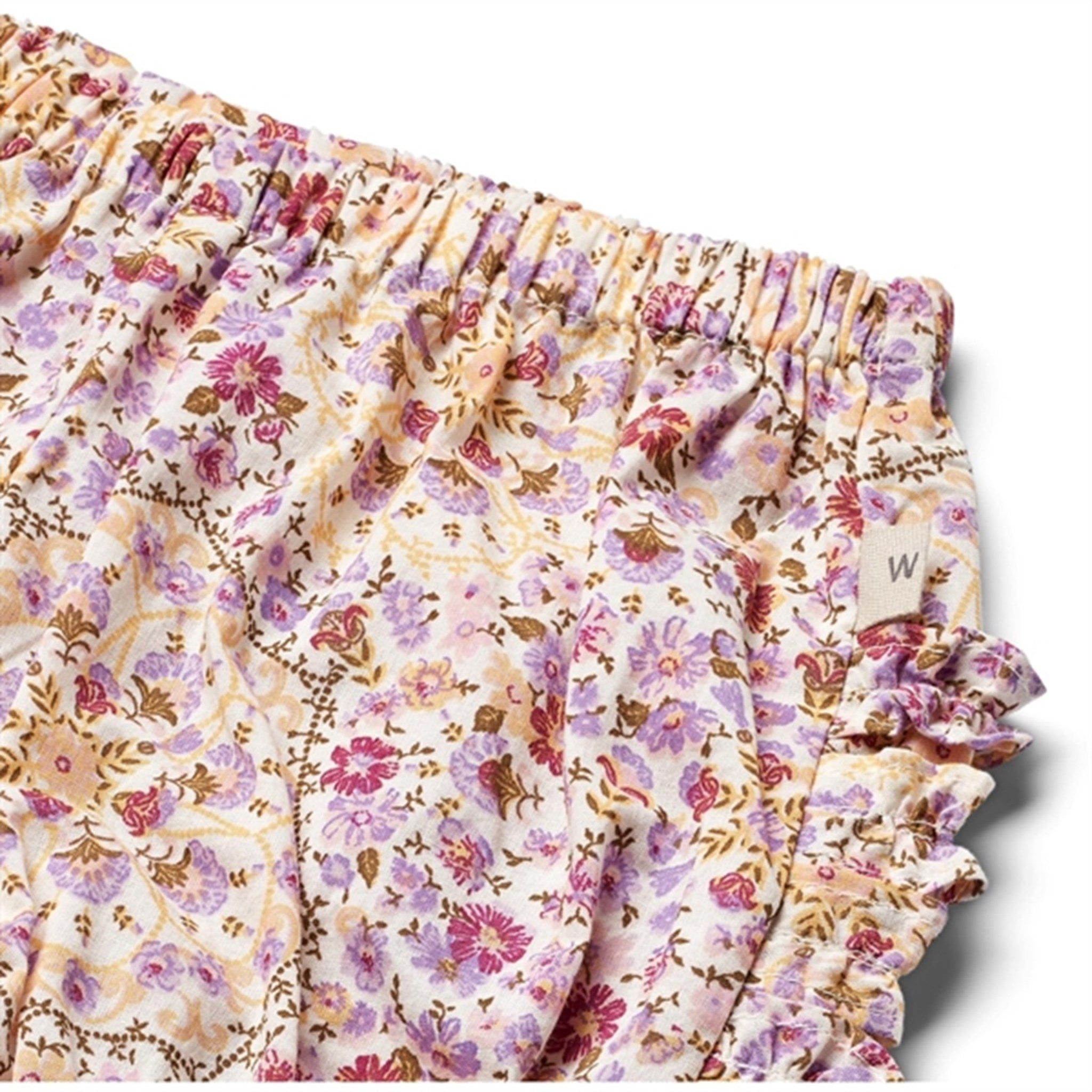 Wheat Carousels And Flowers Nappy Bloomers Clara 3