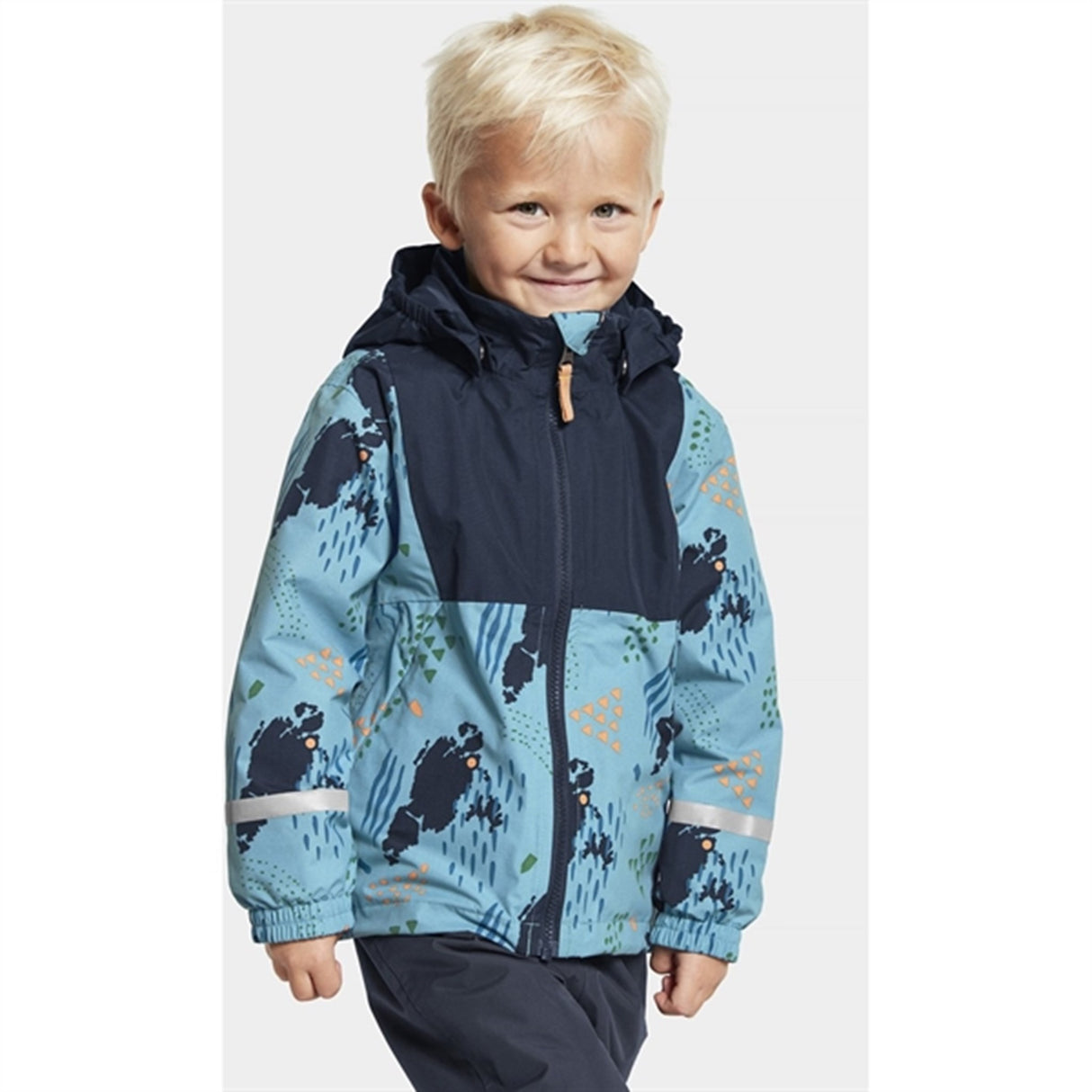 Didriksons Stormhatt Grundsund Blue Jakke