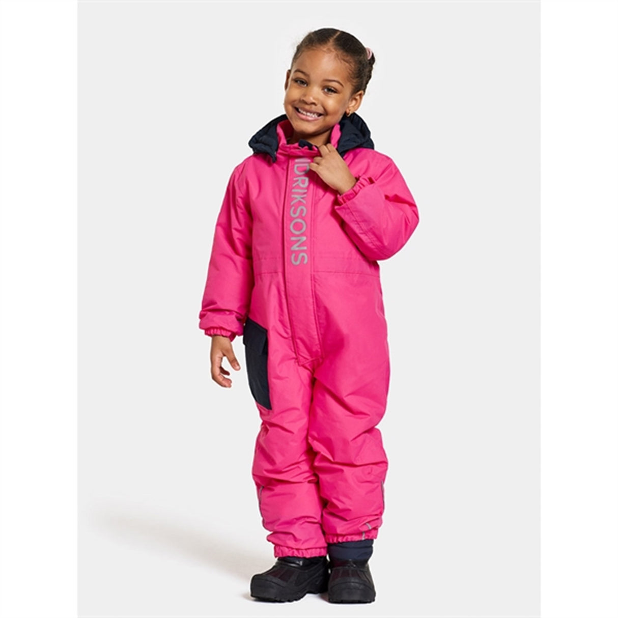 Didriksons True Pink Rio Kids Flyverdragt