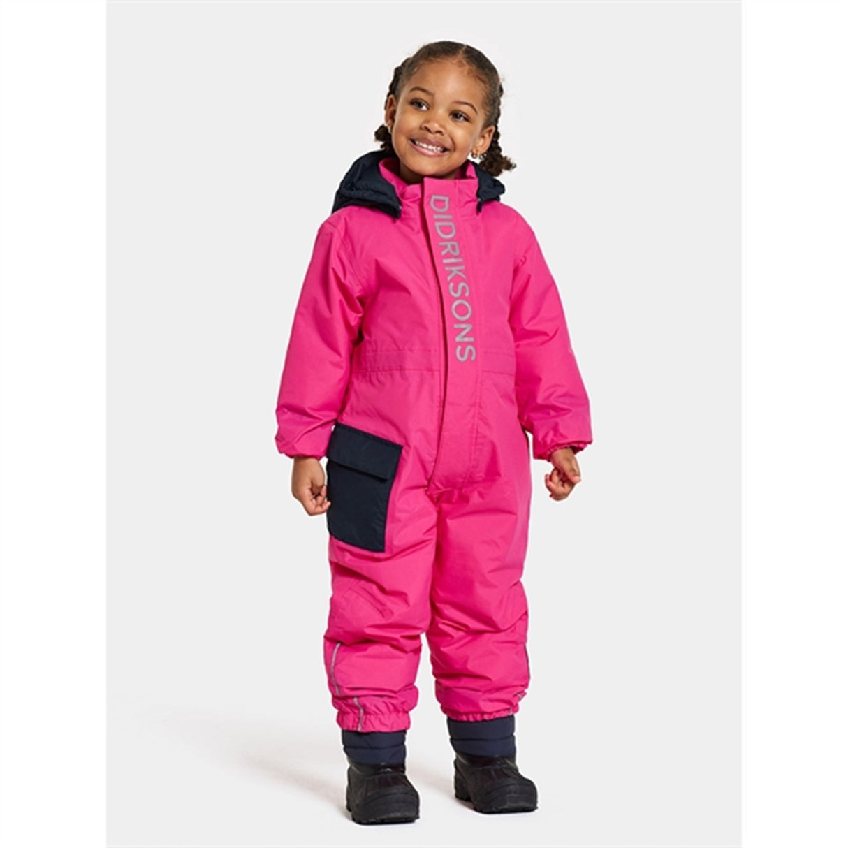 Didriksons True Pink Rio Kids Flyverdragt